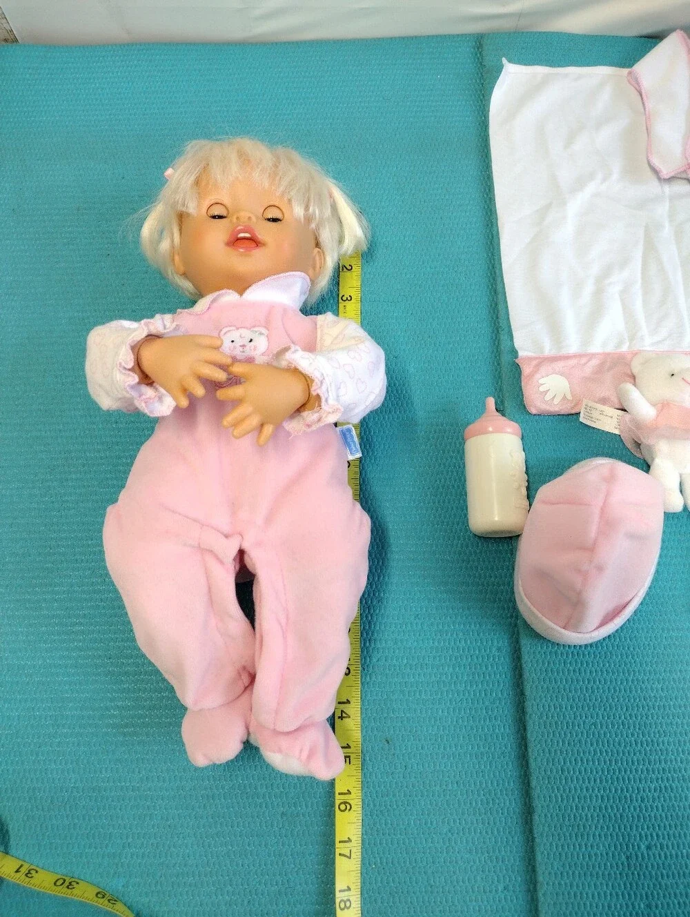 Fisher-Price Little Mommy Pink Baby Doll with Outfit & Accessories